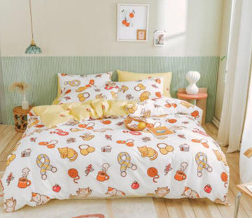 3D Winter Goods 40066 Bed Pillowcases Quilt
