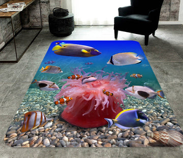 3D Seabed 8324 Non Slip Rug Mat Mat AJ Creativity Home 