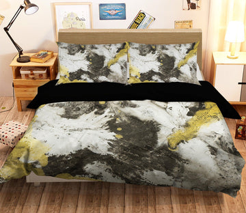 3D Abstract Black Ink 024 Bed Pillowcases Quilt Wallpaper AJ Wallpaper 
