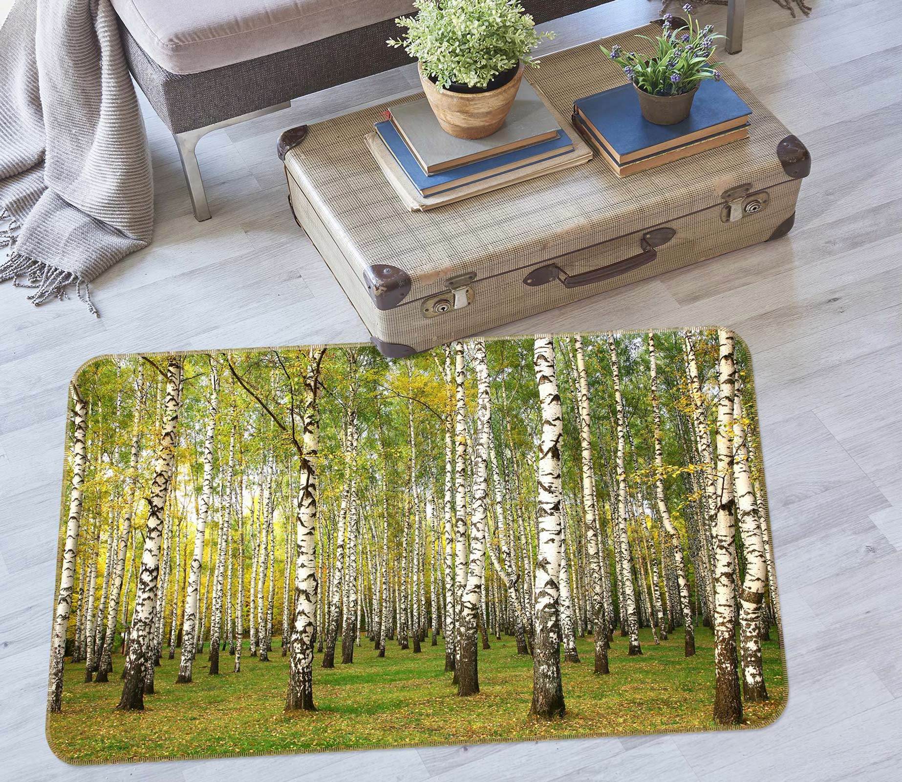 3D Forest 76295 Non Slip Rug Mat