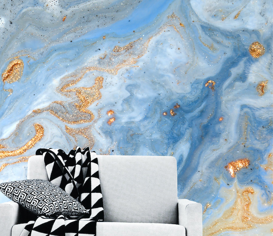 3D Turbulent Abstraction WG024 Wall Murals