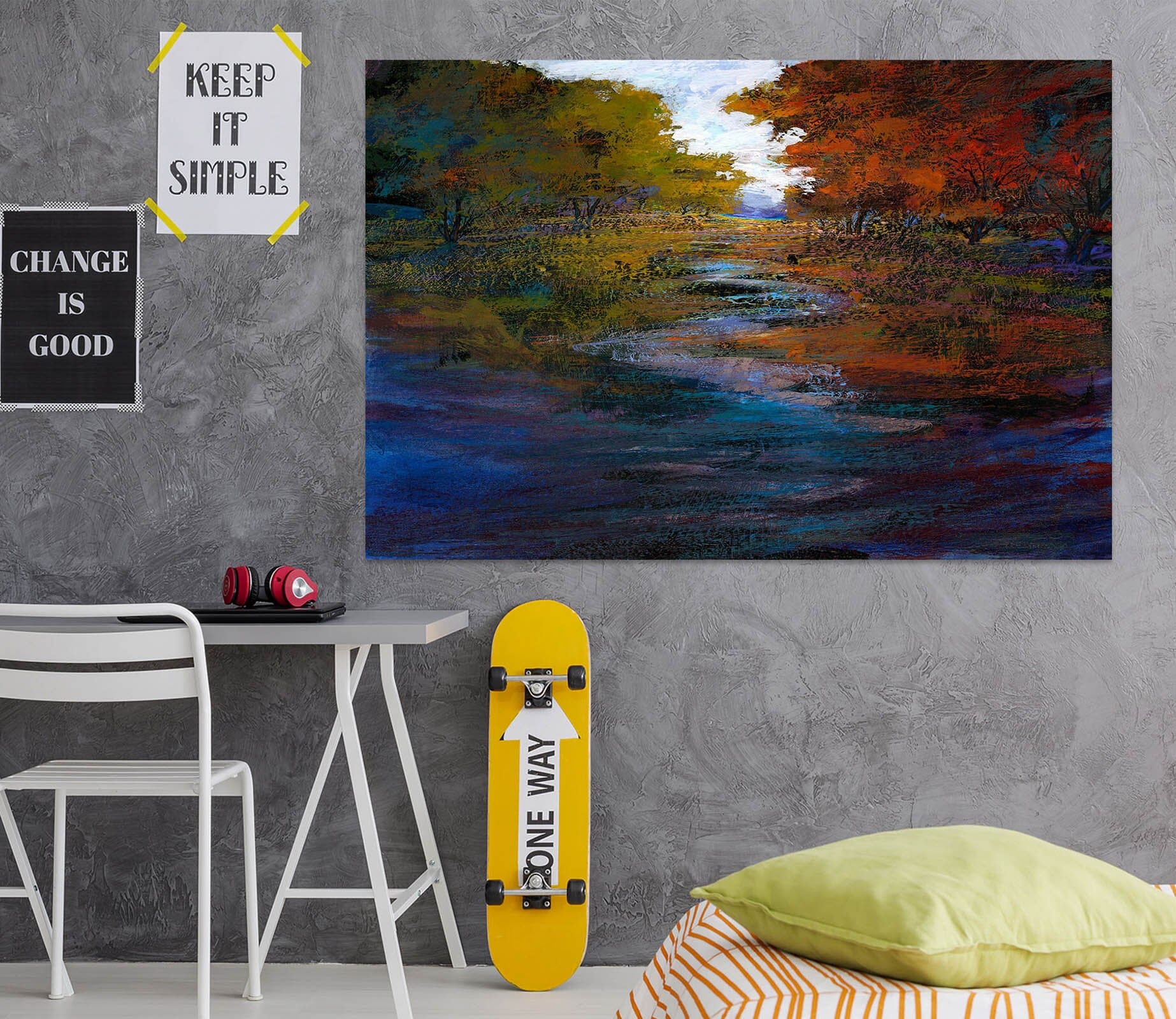3D Night Stream 038 Michael Tienhaara Wall Sticker Wallpaper AJ Wallpaper 2 