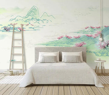 3D Rural Scenery 2030 Wall Murals Wallpaper AJ Wallpaper 2 