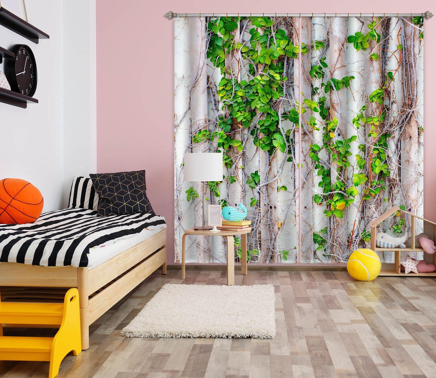 3D Creeper 717 Curtains Drapes Wallpaper AJ Wallpaper 