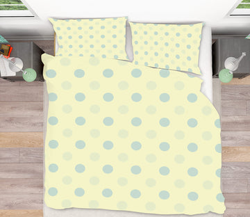 3D Polka Dots 98163 Kasumi Loffler Bedding Bed Pillowcases Quilt