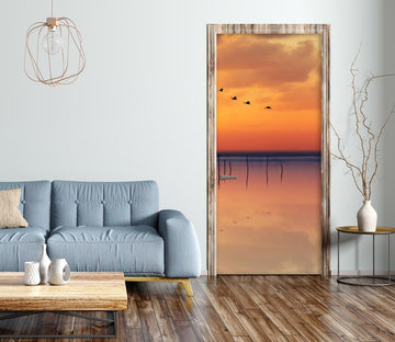 3D Sunset 12248 Marco Carmassi Door Mural