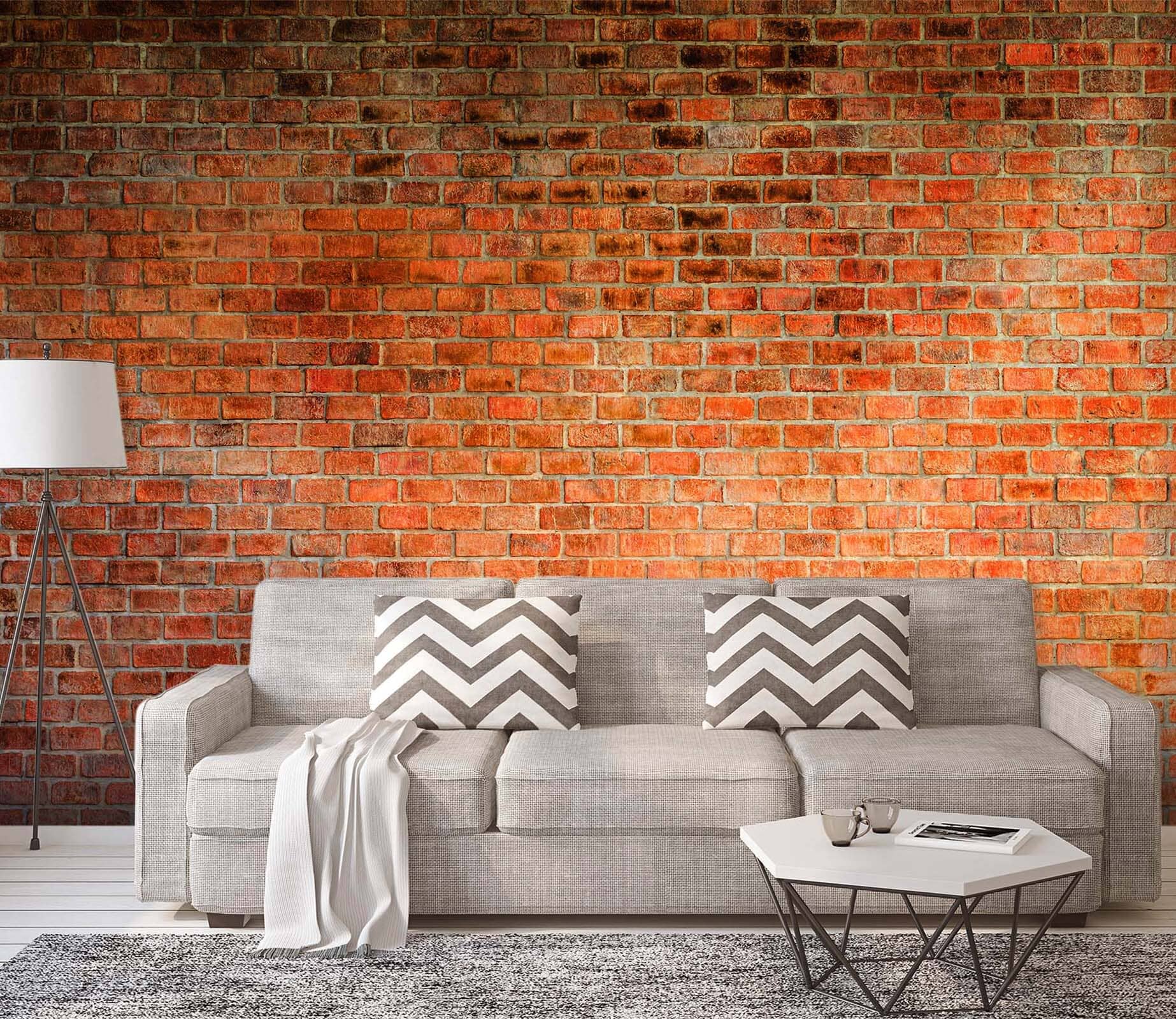 3D Red Brick Wall 35 Wall Murals Wallpaper AJ Wallpaper 2 