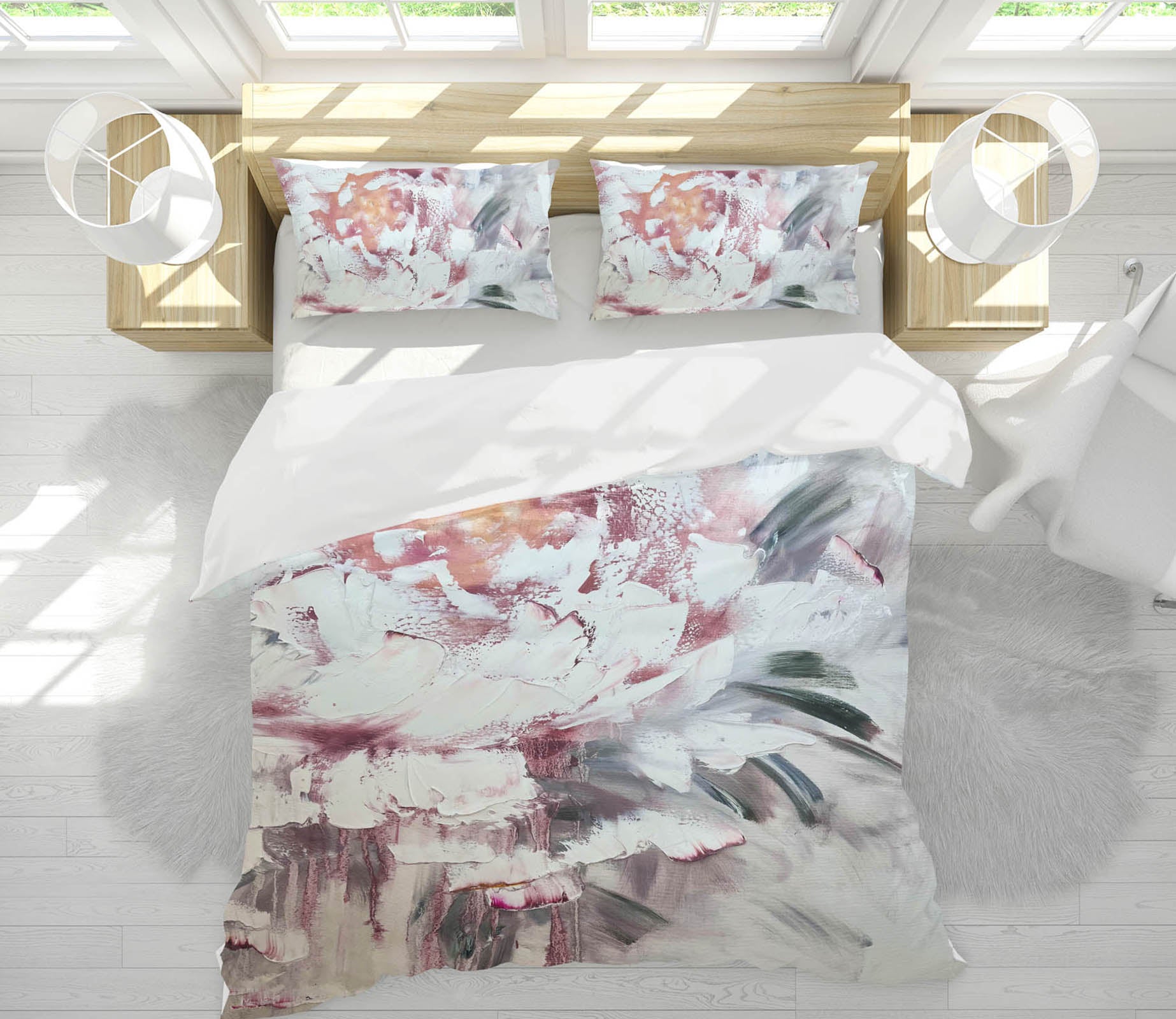 3D Beautiful Flower 3141 Skromova Marina Bedding Bed Pillowcases Quilt Cover Duvet Cover