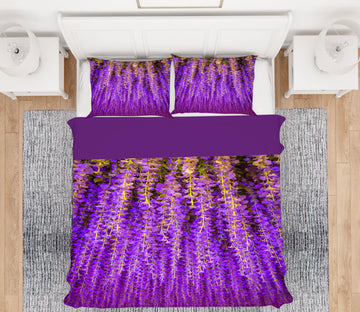 3D Wisteria Flowers 16172 Bed Pillowcases Quilt