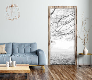 3D Lawn Branches 106201 Assaf Frank Door Mural