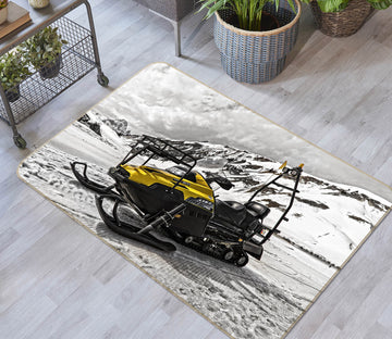 3D Ski Car 68068 Vehicle Non Slip Rug Mat