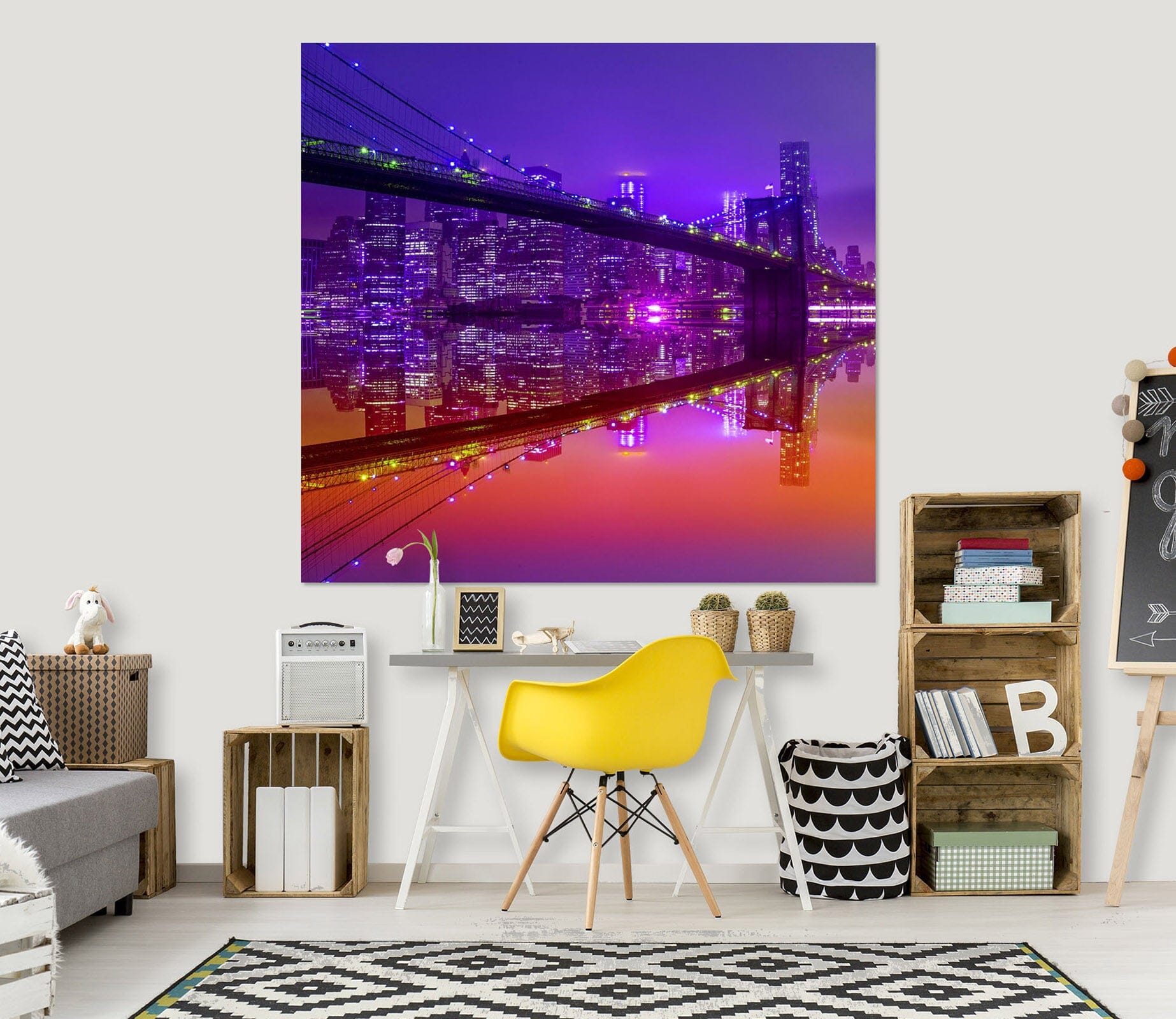 3D Viaduct 116 Marco Carmassi Wall Sticker Wallpaper AJ Wallpaper 2 