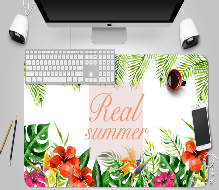 3D Flower Bush 17080 Desk Mat