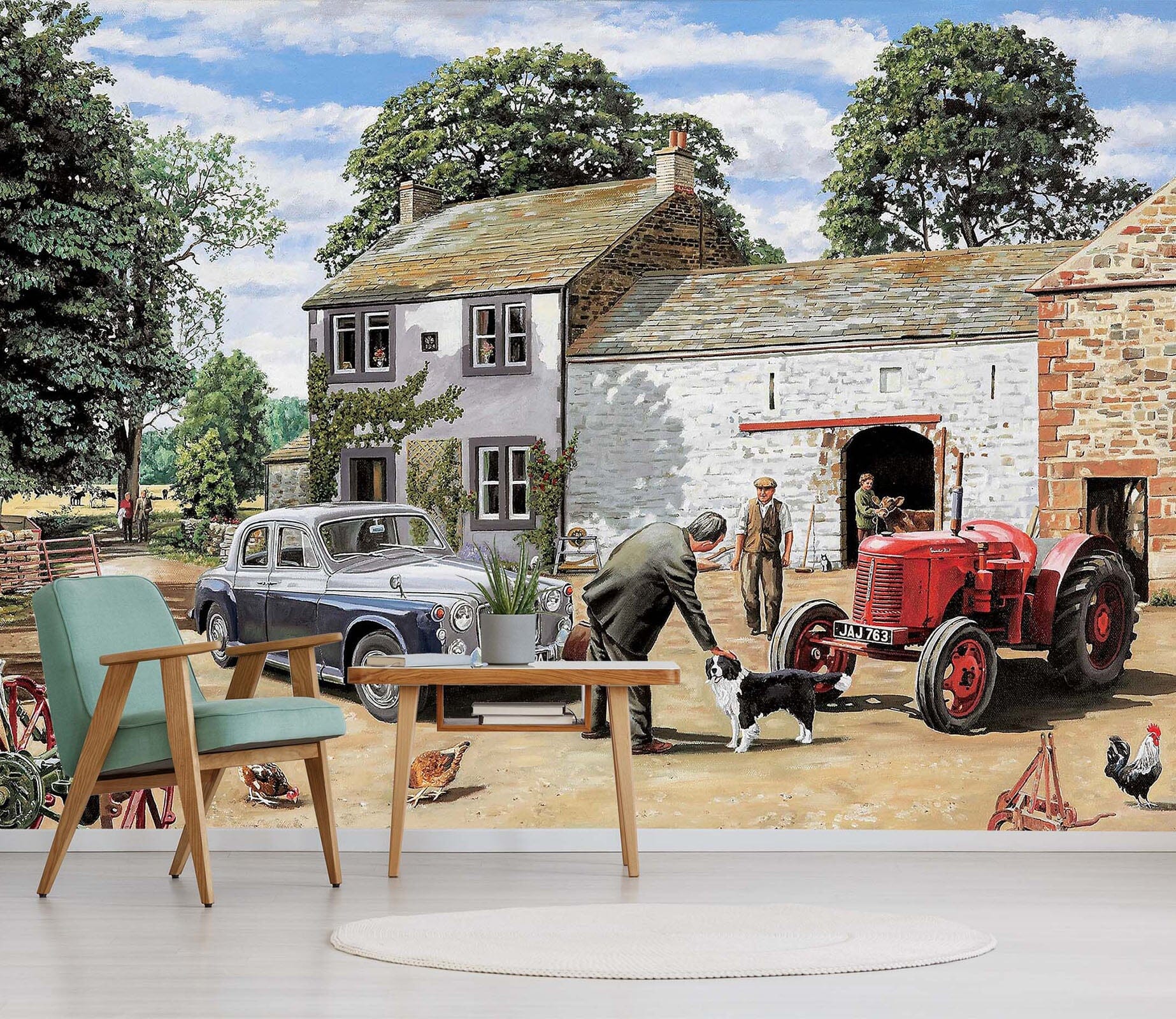 3D Greeting The Vet 1025 Trevor Mitchell Wall Mural Wall Murals Wallpaper AJ Wallpaper 2 