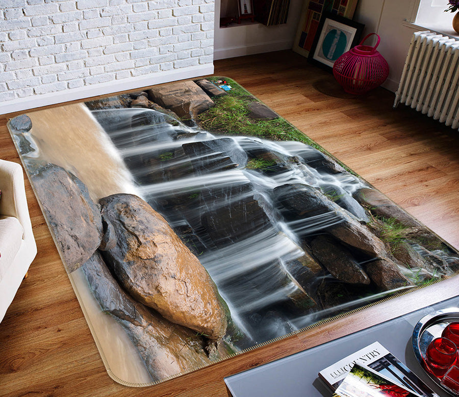 3D Waterfall 66066 Non Slip Rug Mat