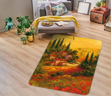 3D Grove Trees 76138 Non Slip Rug Mat