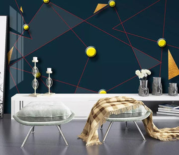 3D Golden Triangle 3064 Wall Murals Wallpaper AJ Wallpaper 2 