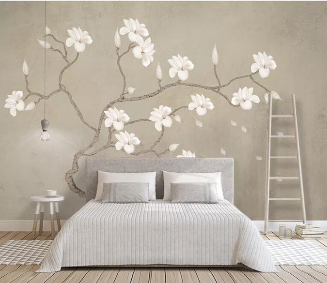 3D Flower Branches 862 Wall Murals Wallpaper AJ Wallpaper 2 