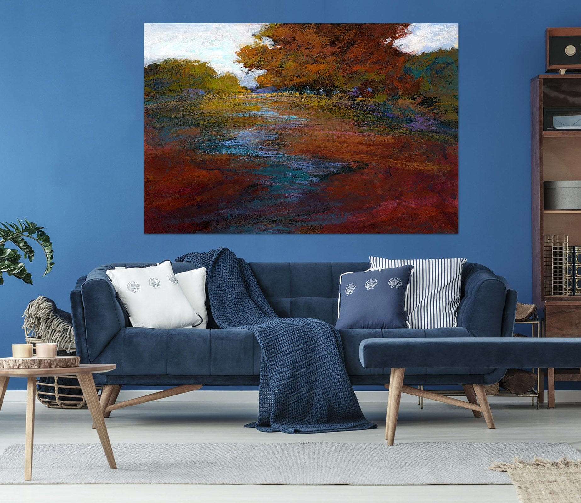 3D Red River 040 Michael Tienhaara Wall Sticker Wallpaper AJ Wallpaper 2 