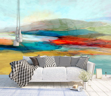 3D Colored Lake 1547 Michael Tienhaara Wall Mural Wall Murals Wallpaper AJ Wallpaper 2 