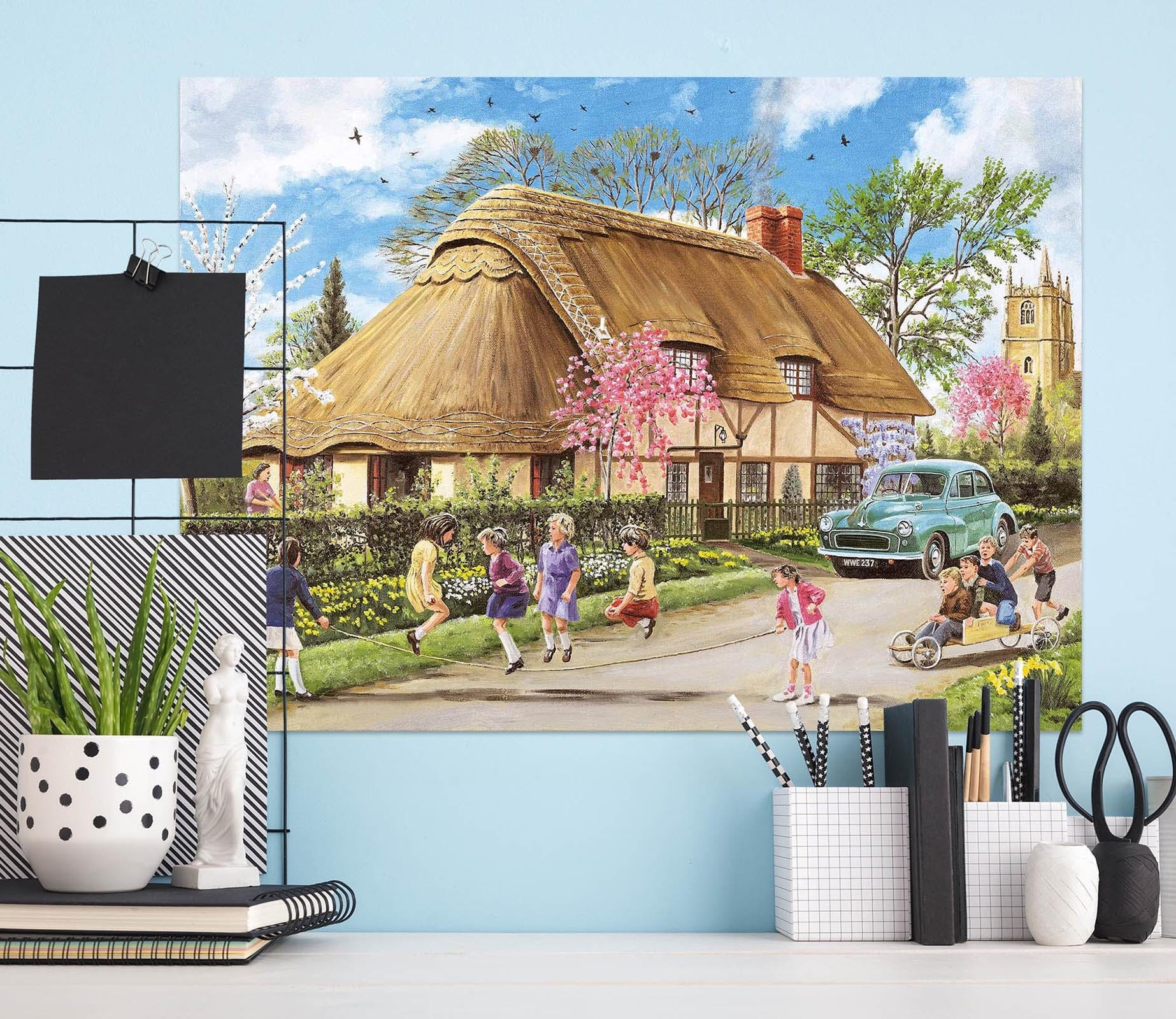 3D Spring In Their Heels 062 Trevor Mitchell Wall Sticke Wallpaper AJ Wallpaper 2 