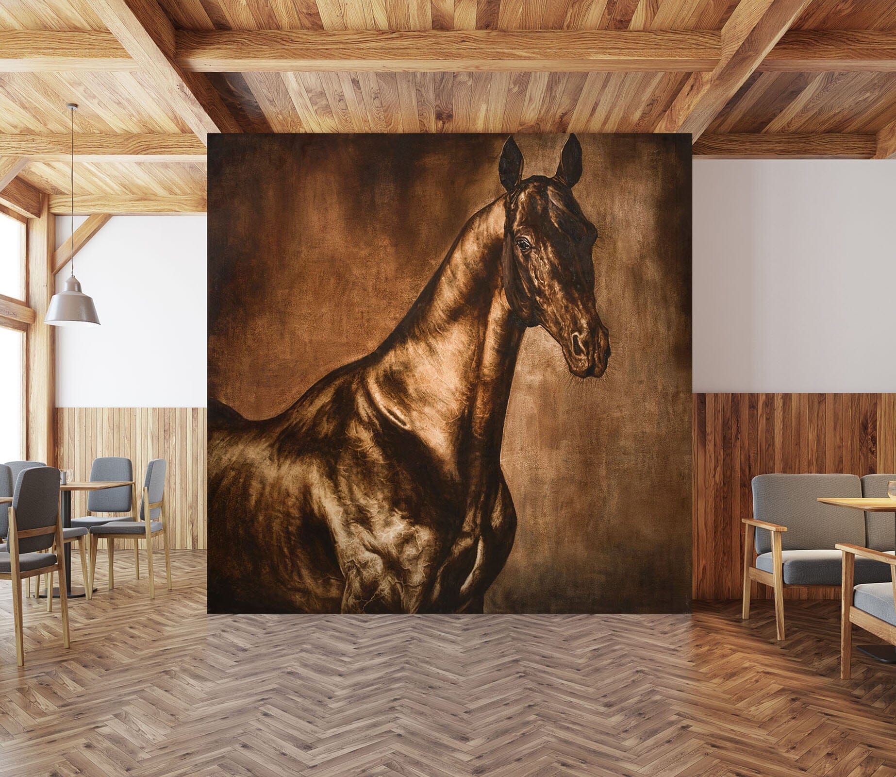 3D Prairie Horse 235 Wall Murals Wallpaper AJ Wallpaper 2 