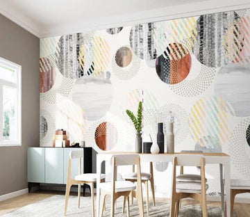 3D Circular Pattern WC1711 Wall Murals