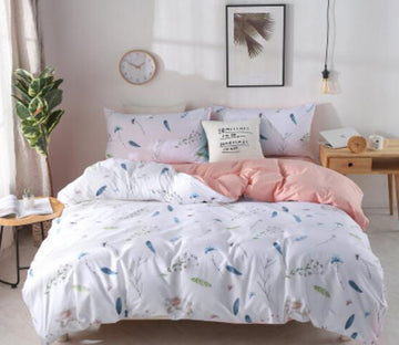 3D Colored Feathers 30272 Bed Pillowcases Quilt