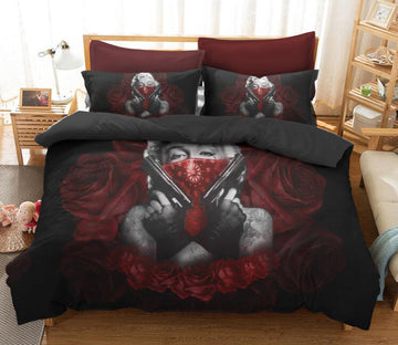 3D Marilyn Monroe Rose 1164 Bed Pillowcases Quilt
