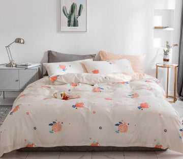 3D Flower 14160 Bed Pillowcases Quilt