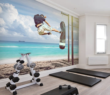 3D Skateboarding 037 Wall Murals Wallpaper AJ Wallpaper 2 