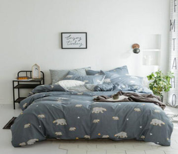 3D Polar Bear Pattern 20326 Bed Pillowcases Quilt