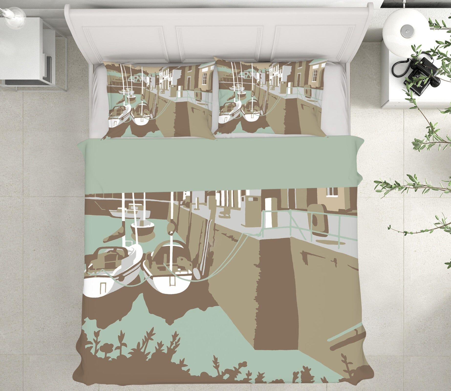 3D Padstow 2034 Steve Read Bedding Bed Pillowcases Quilt Quiet Covers AJ Creativity Home 