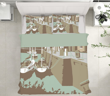 3D Padstow 2034 Steve Read Bedding Bed Pillowcases Quilt Quiet Covers AJ Creativity Home 