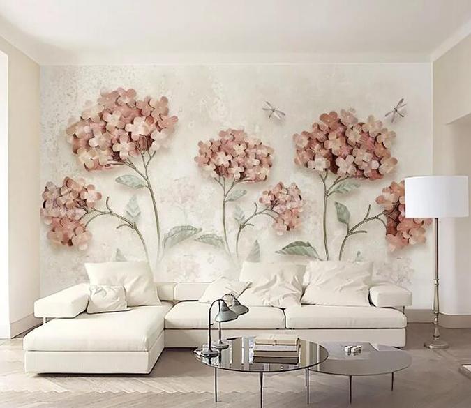 3D Flower 1040 Wall Murals Wallpaper AJ Wallpaper 2 