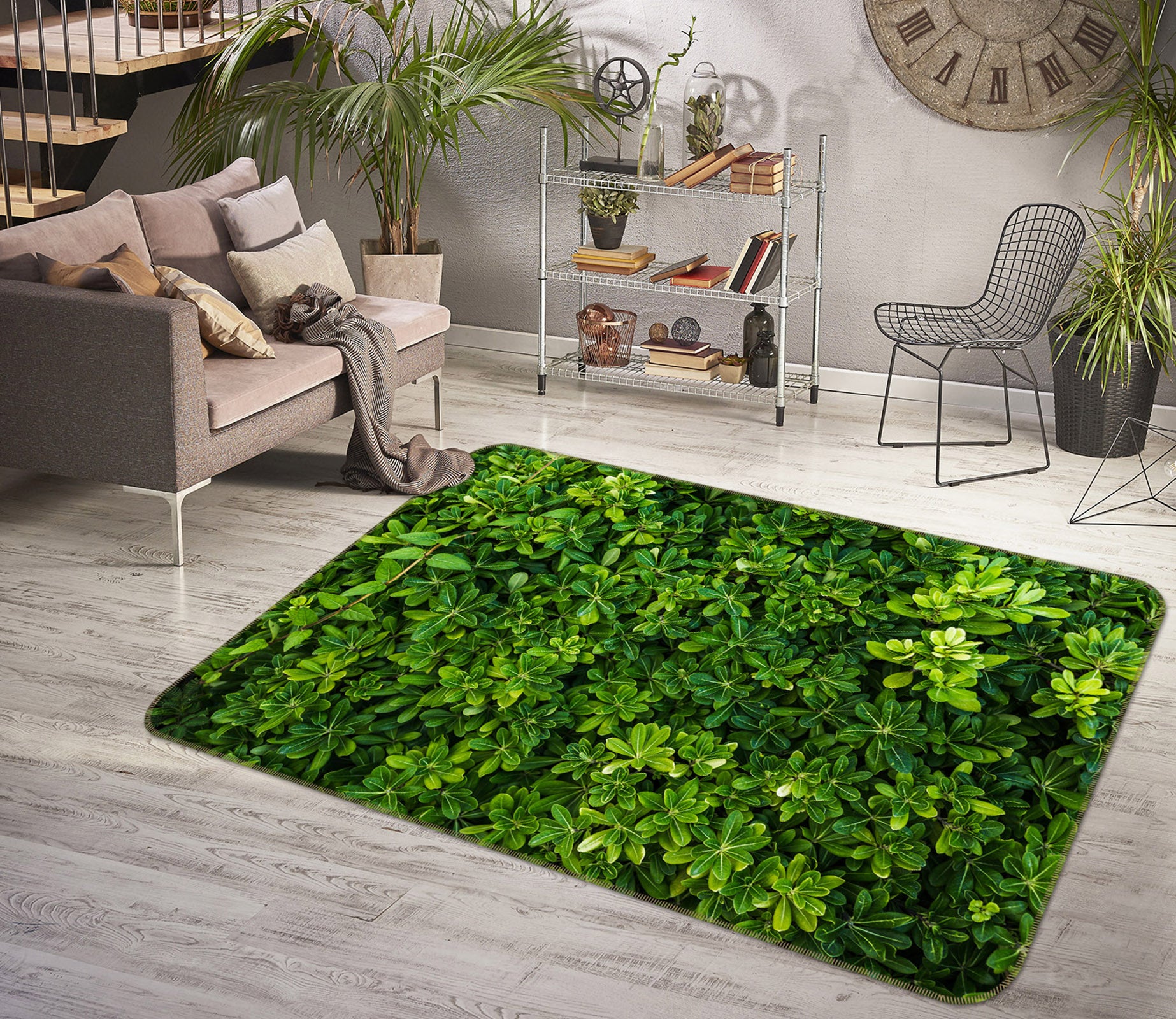 3D Foliage 29203 Non Slip Rug Mat