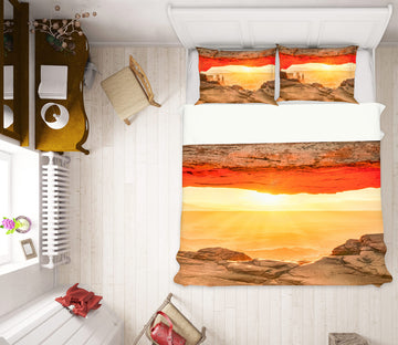 3D Rock Sunlight 8537 Beth Sheridan Bedding Bed Pillowcases Quilt