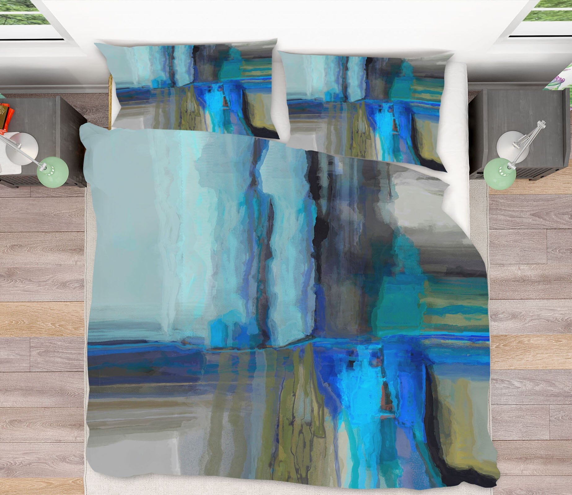 3D Ink Graffiti 2109 Michael Tienhaara Bedding Bed Pillowcases Quilt Quiet Covers AJ Creativity Home 