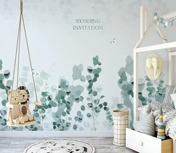 3D Green Leaf 2306 Wall Murals Wallpaper AJ Wallpaper 2 