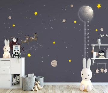 3D Moon Stars 819 Wall Murals Wallpaper AJ Wallpaper 2 
