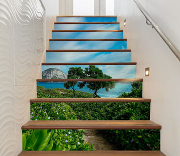 3D Grass Trees 94142 Kathy Barefield Stair Risers
