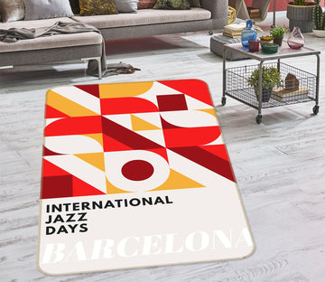 3D Red Irregular Pattern 1059 Boris Draschoff Rug Non Slip Rug Mat Mat AJ Creativity Home 