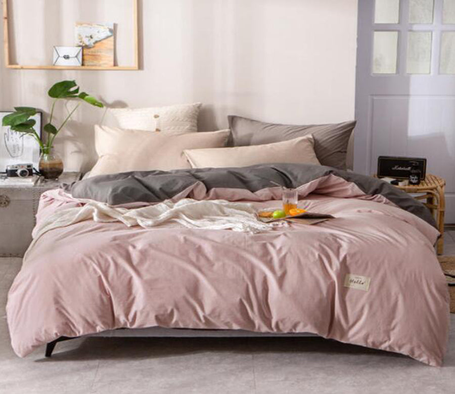 3D Brown 4093 Bed Pillowcases Quilt
