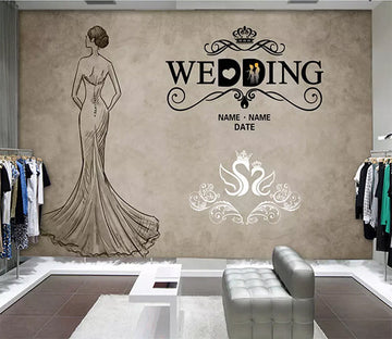 3D Fashion Skirt 1097 Wall Murals Wallpaper AJ Wallpaper 2 