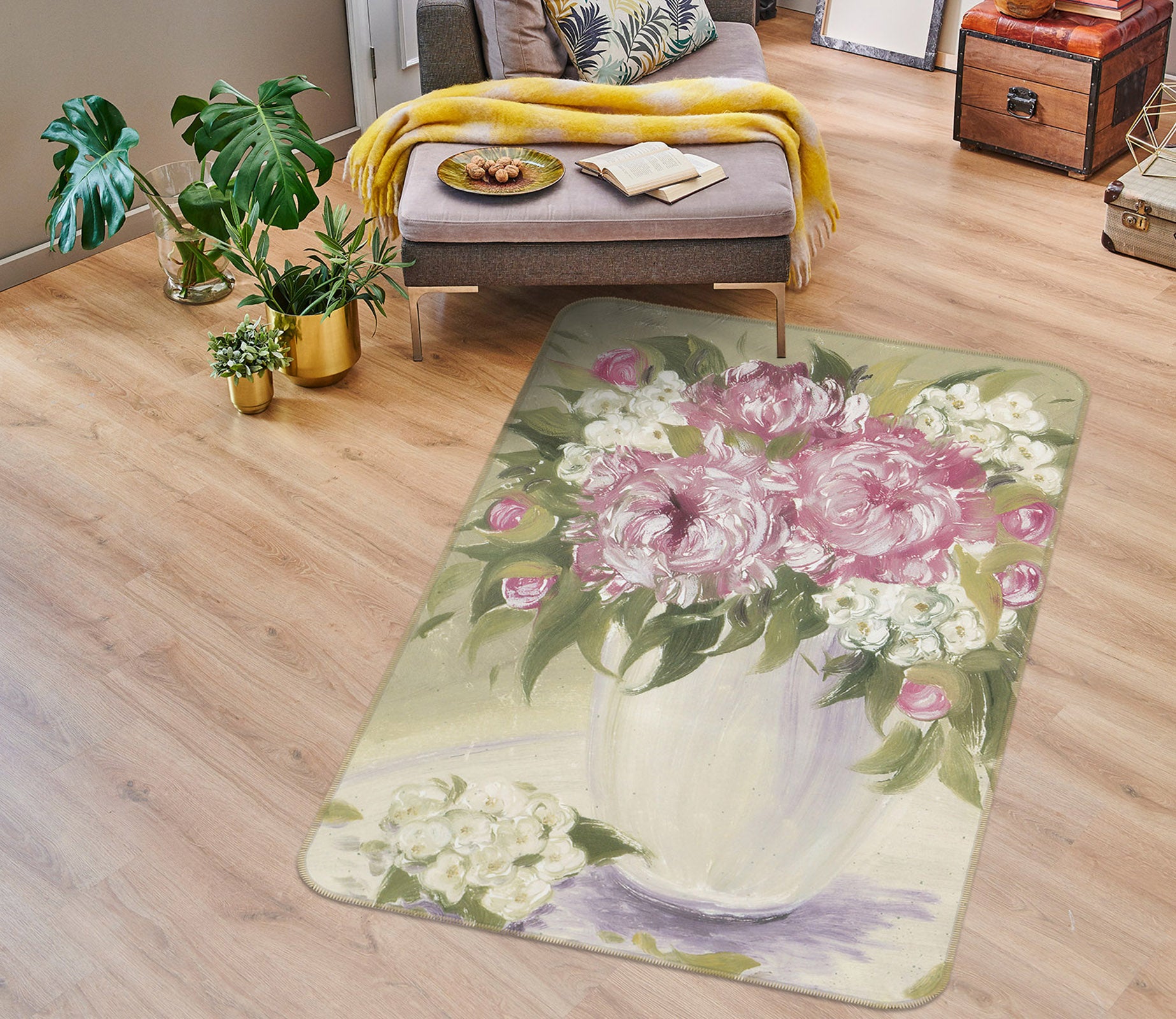 3D Vase 32203 Non Slip Rug Mat