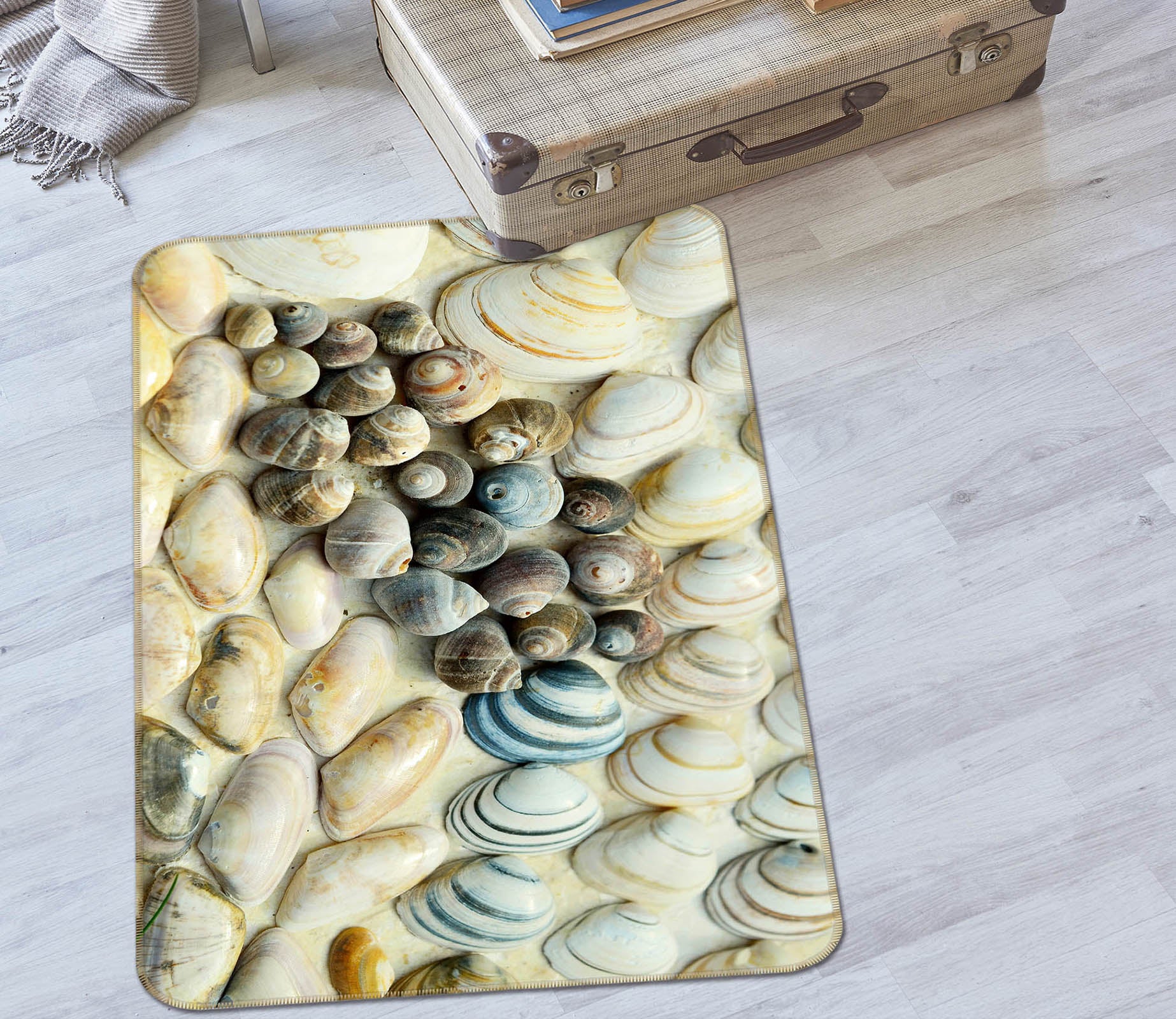 3D Shell 65030 Non Slip Rug Mat