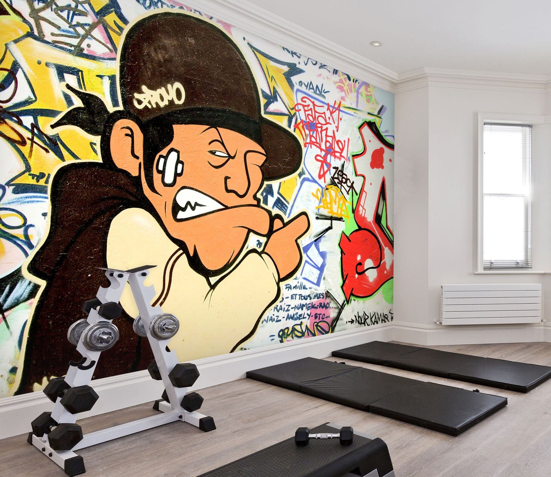 3D Cartoon Man 113 Wall Murals Wallpaper AJ Wallpaper 2 