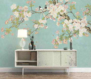 3D Flowering Branches 305 Wall Murals Wallpaper AJ Wallpaper 2 