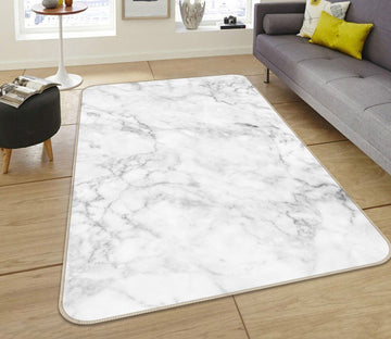 3D White Pattern 26008 Non Slip Rug Mat