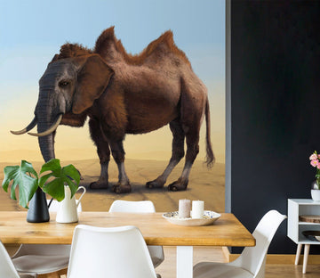 3D Elephant Animal 1398 Wall Murals Exclusive Designer Vincent Wallpaper AJ Wallpaper 2 